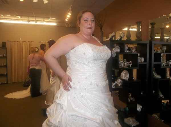 First pics of my actual dress!