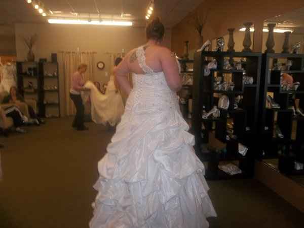 First pics of my actual dress!