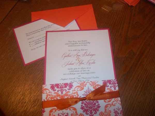 Our invitations!