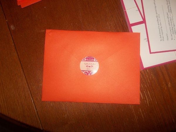 Our invitations!