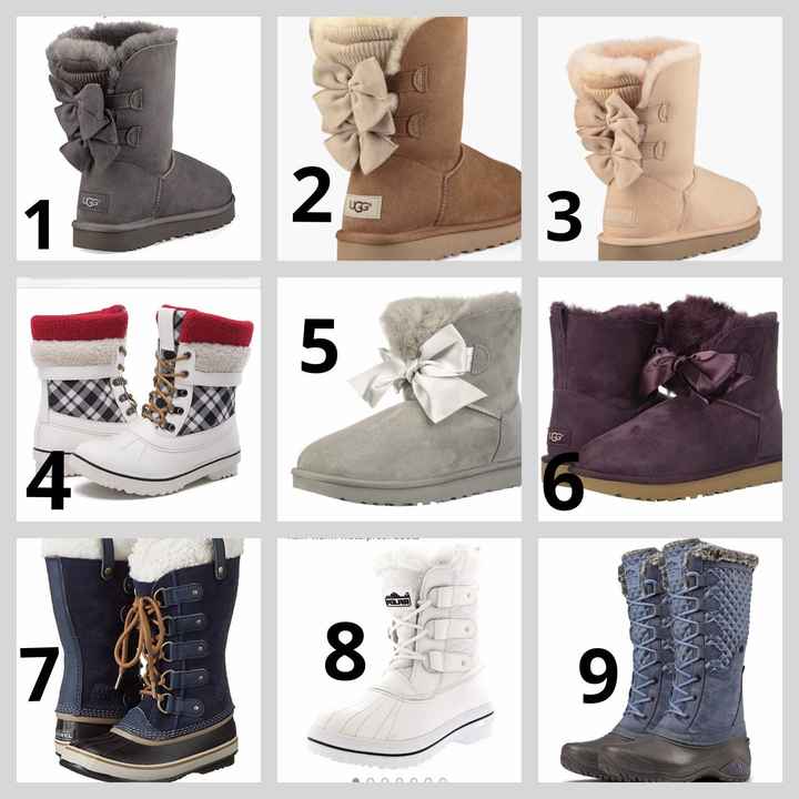 Winter Wedding Shoes - help me decide! - 1