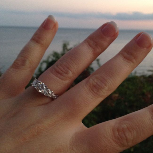 Let's see those rings