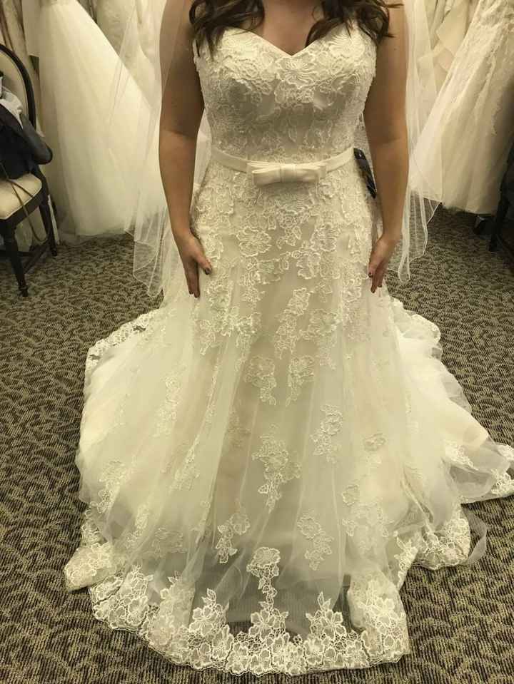 I bought this beauty at an off-the-rack designer boutique!