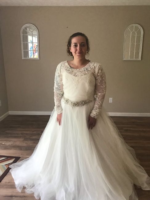 My Wedding dress!! Now let me see yours!! 8