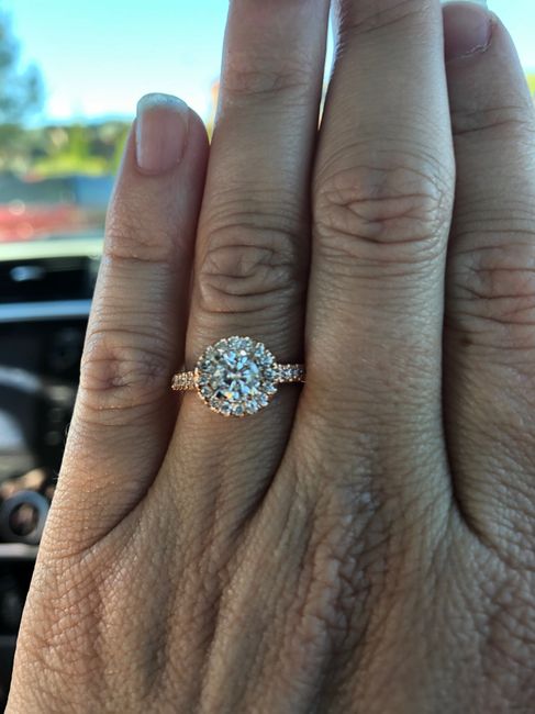 Can i see your engagement rings?? - 1