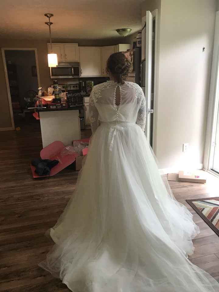 My Wedding dress!! Now let me see yours!! - 2
