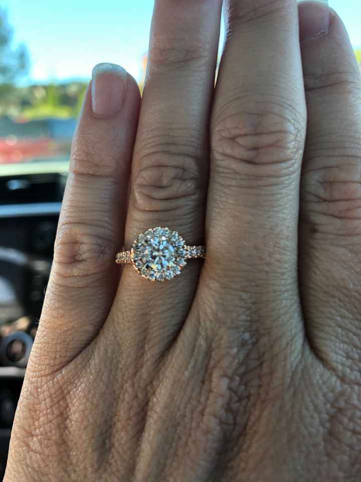 Can i see your engagement rings?? - 1