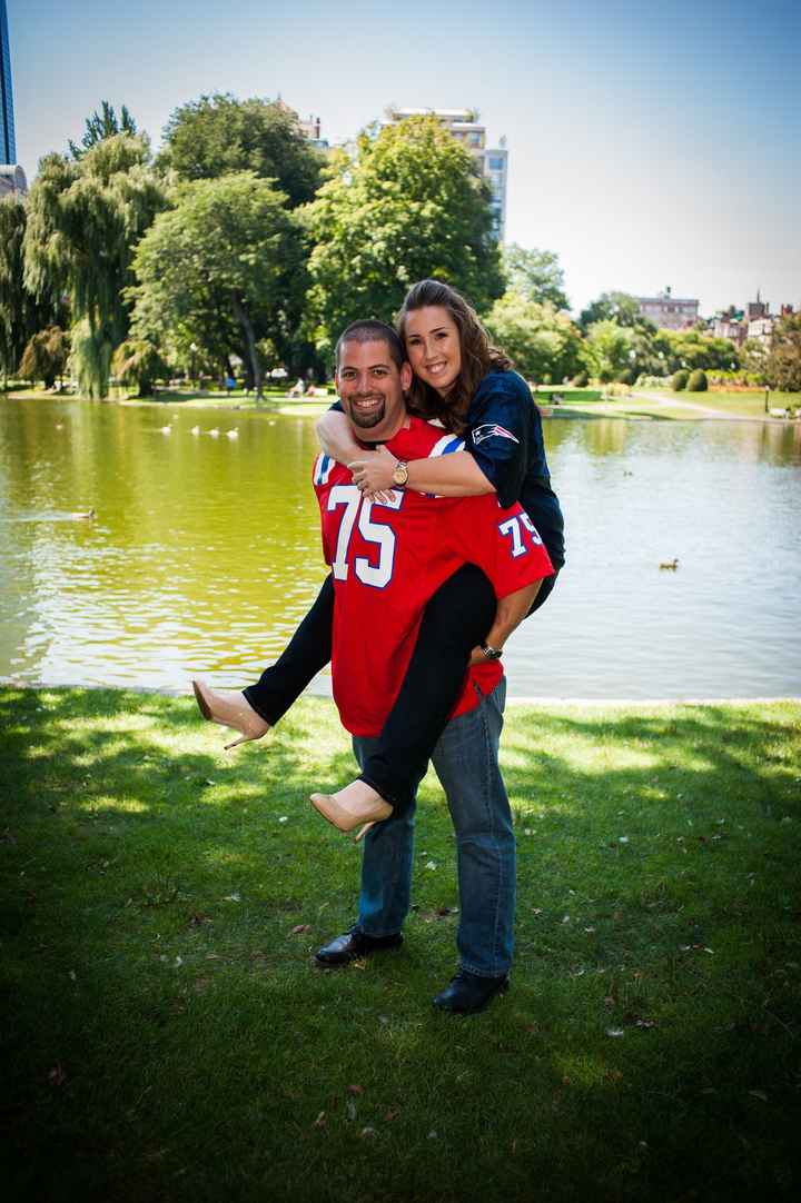 My engagement shoot pics are here!