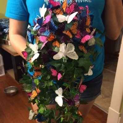 Cascading bouquet