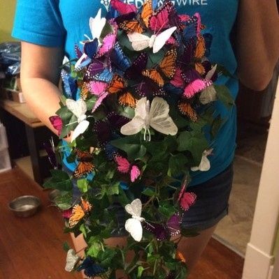 Cascading bouquet