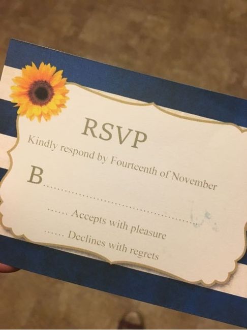 RSVP Question
