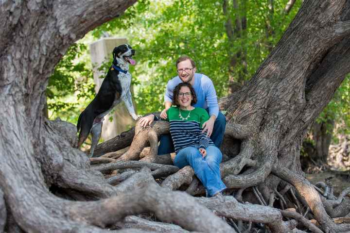 Engagement Pics with Pups!