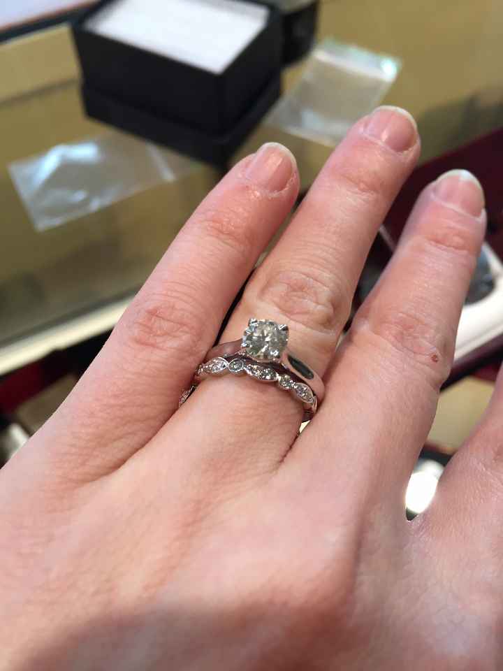 Hair trial! Wedding bands! Getting stuff done.