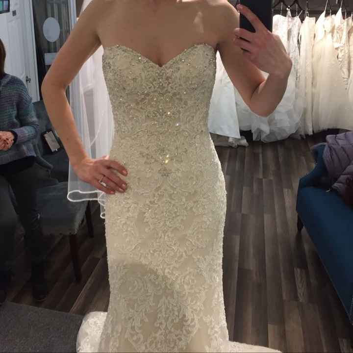 I said YES to the dress!!!