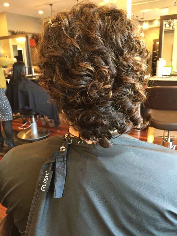 Hair trial! Wedding bands! Getting stuff done.