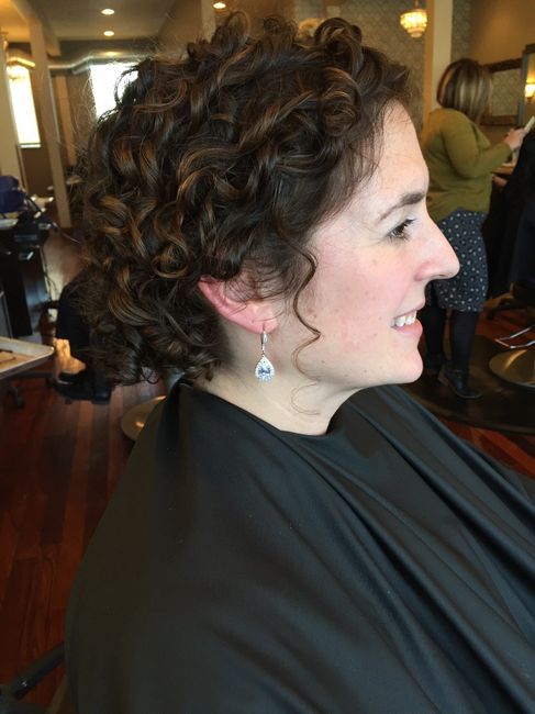 Hair trial! Wedding bands! Getting stuff done.