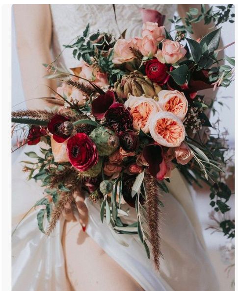 natural/unstructured bouquet