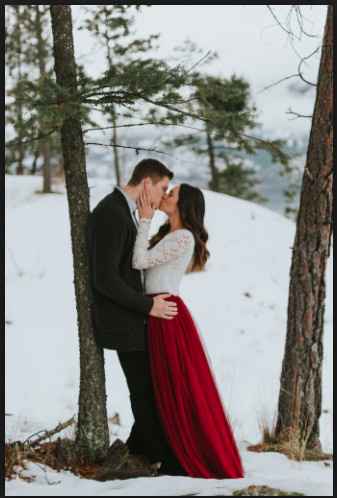 Winter Engagement Photos