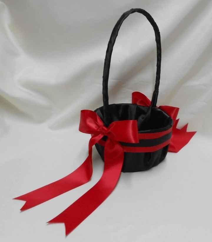 I want to see your flower girl baskets