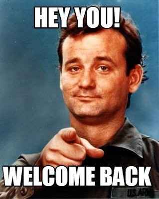 Welcome back Celia