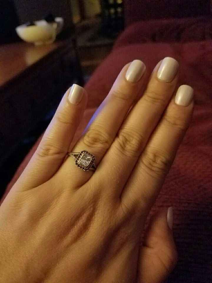 Let's see those rings! And for the Mrs lets see the bands with it ! I LOVE seeing everyone's bling:)