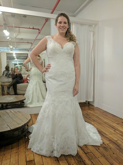 I said YES to the dress!!!  :)
