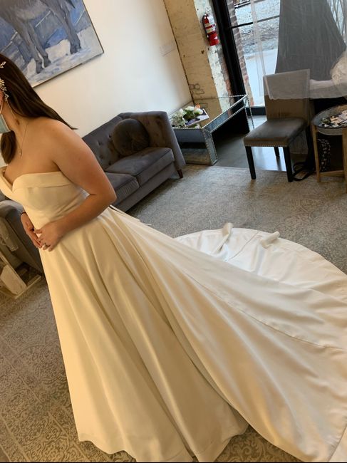 How much weight lose is too much after buying a dress? 1