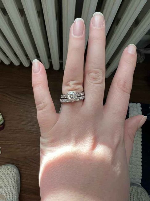 Brides of 2022! i would love to see everyone’s wedding band/engagement ring together 3