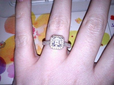 How did he propose & Show off dem raaangs!