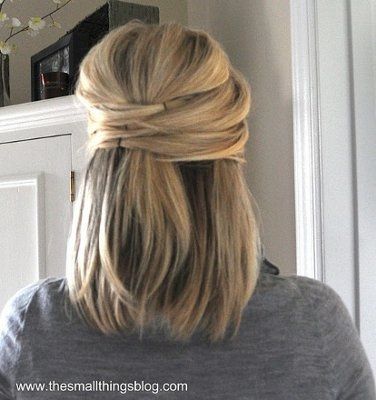 WEDDING HAIR? How are you doing your hair the day of?