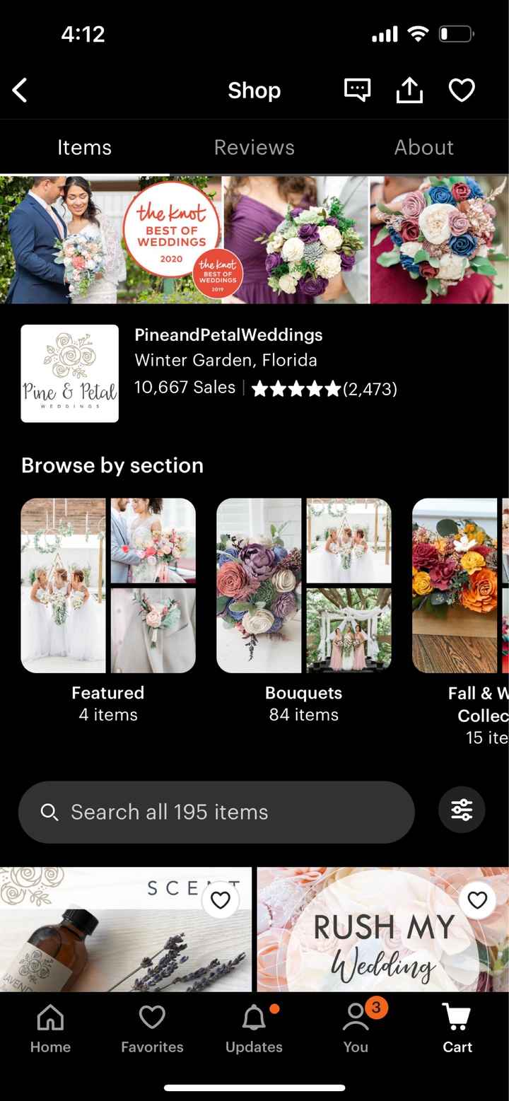 Share Your Wedding Gown and Rings - 1