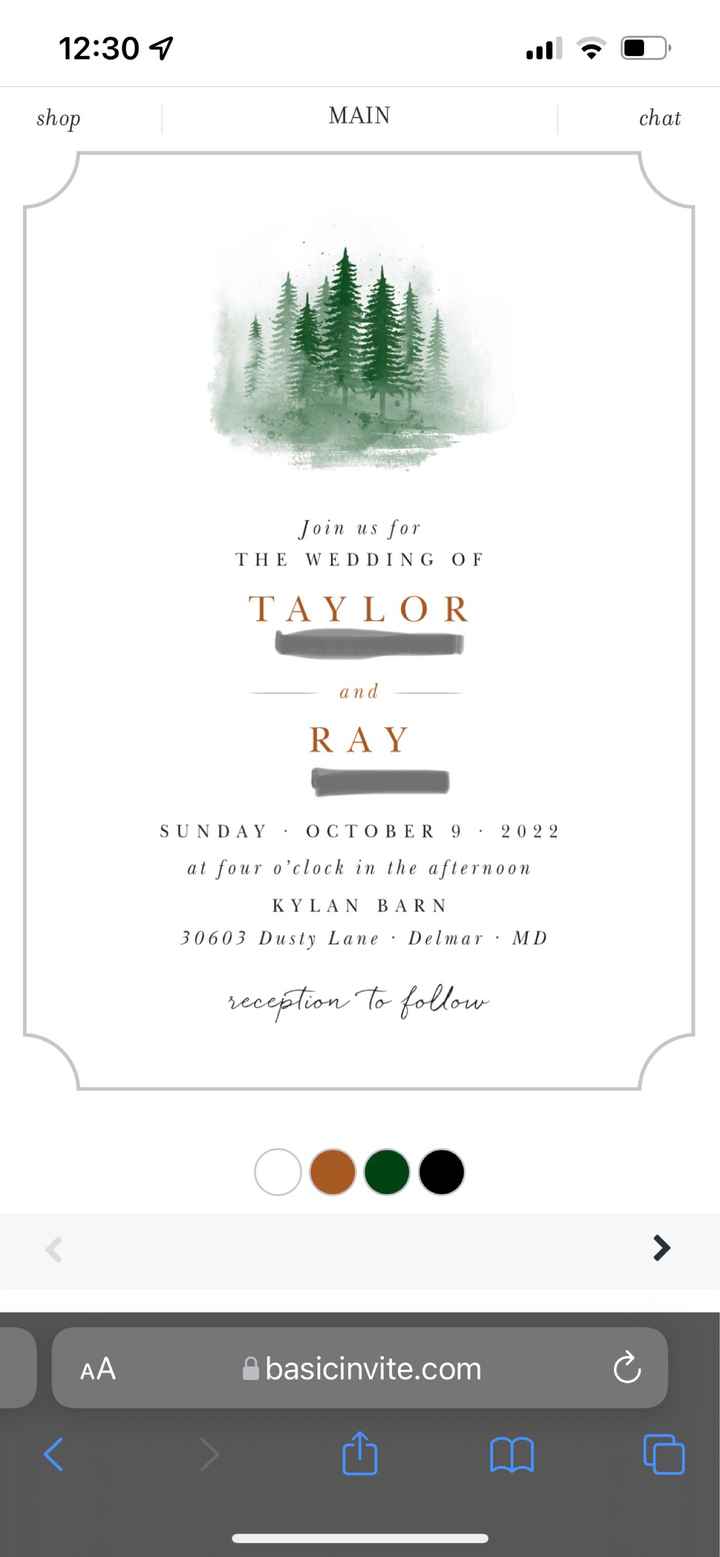 Wedding invitations ideas - 2