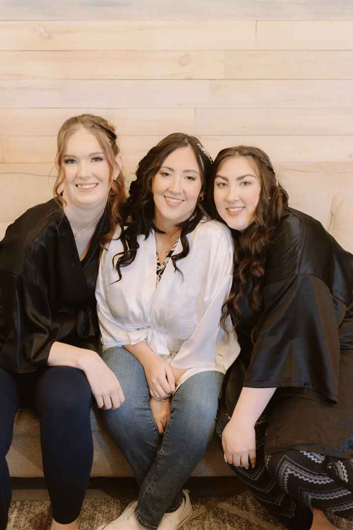 Bridesmaid getting ready outfits - 1