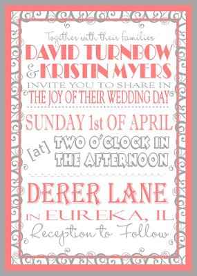 My invites are done!!