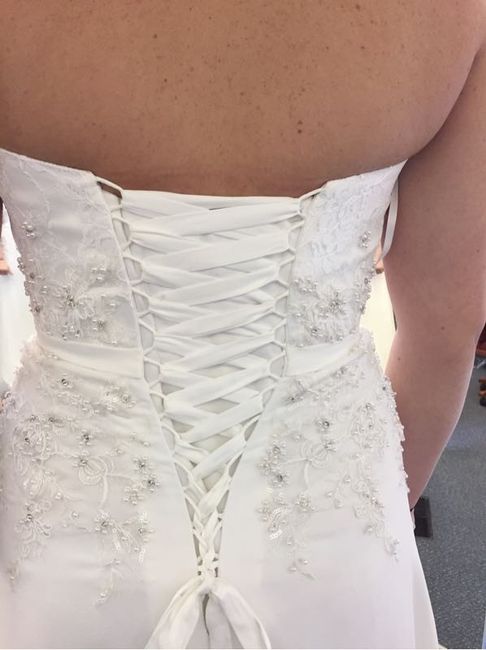 I said yes to the dress!