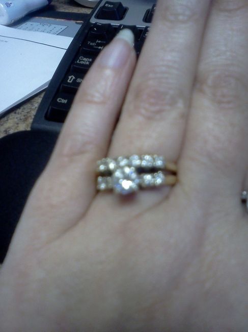 Lets see those engagement rings!