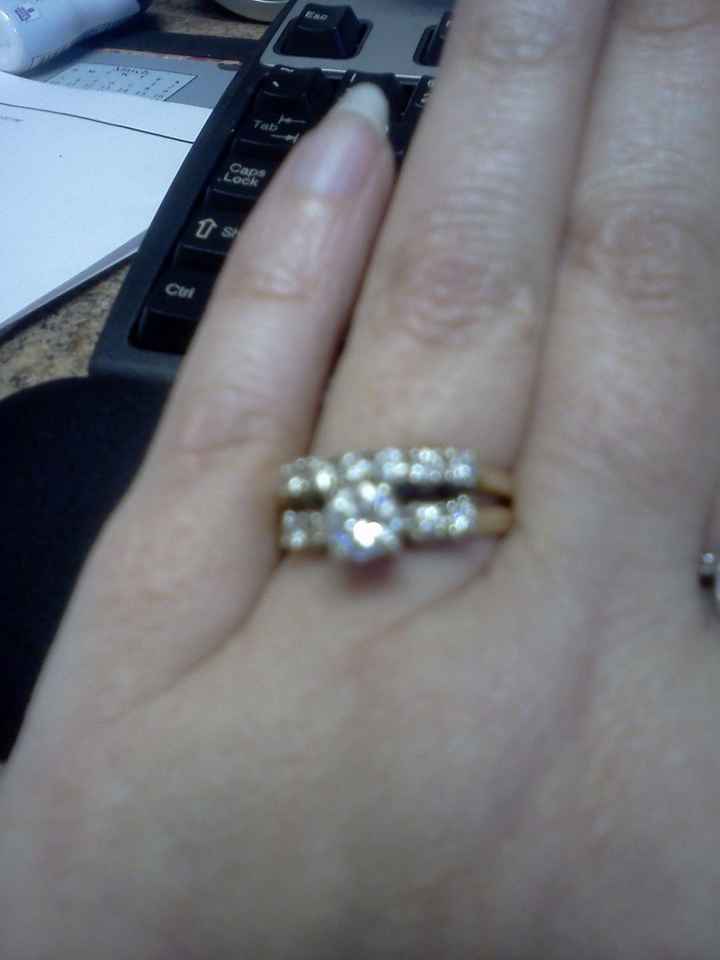 Lets see those engagement rings!