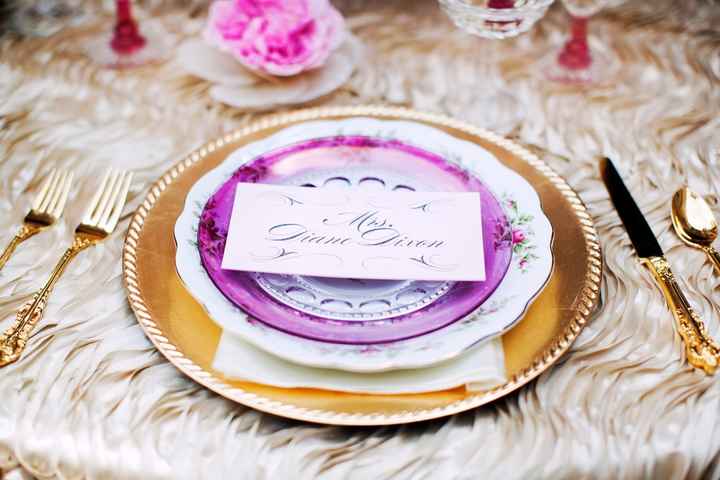 Place Settings for reception??