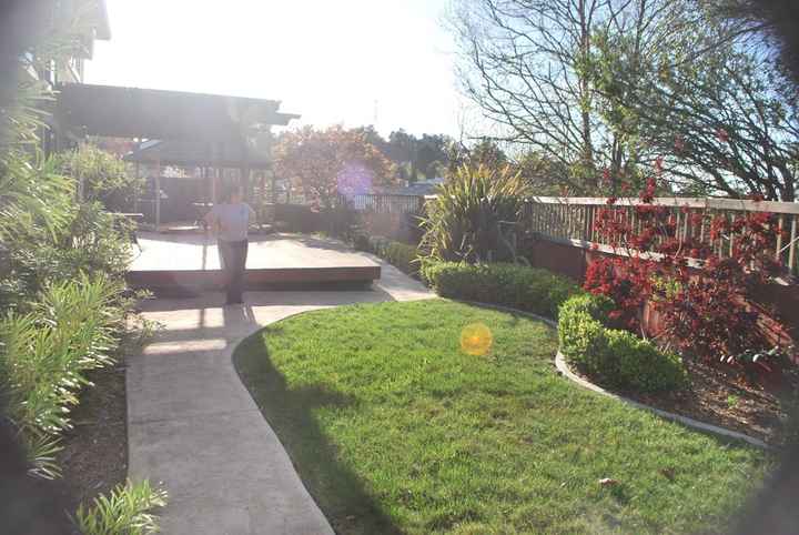 backyard venue **pics Included**