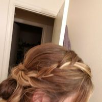 Hair and makeup trial