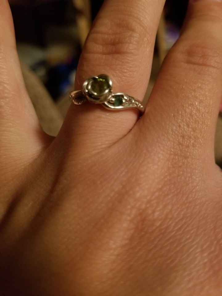 Who else has gemstones in their ring(s)?  Let's see them! - 1