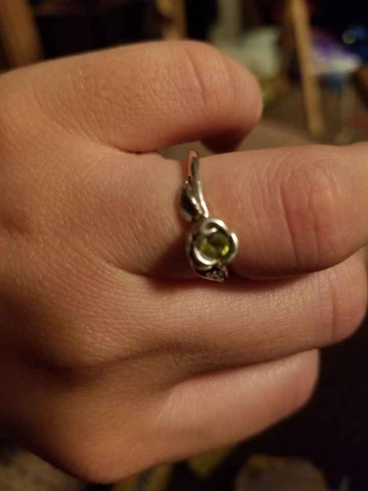 Who else has gemstones in their ring(s)?  Let's see them! - 2