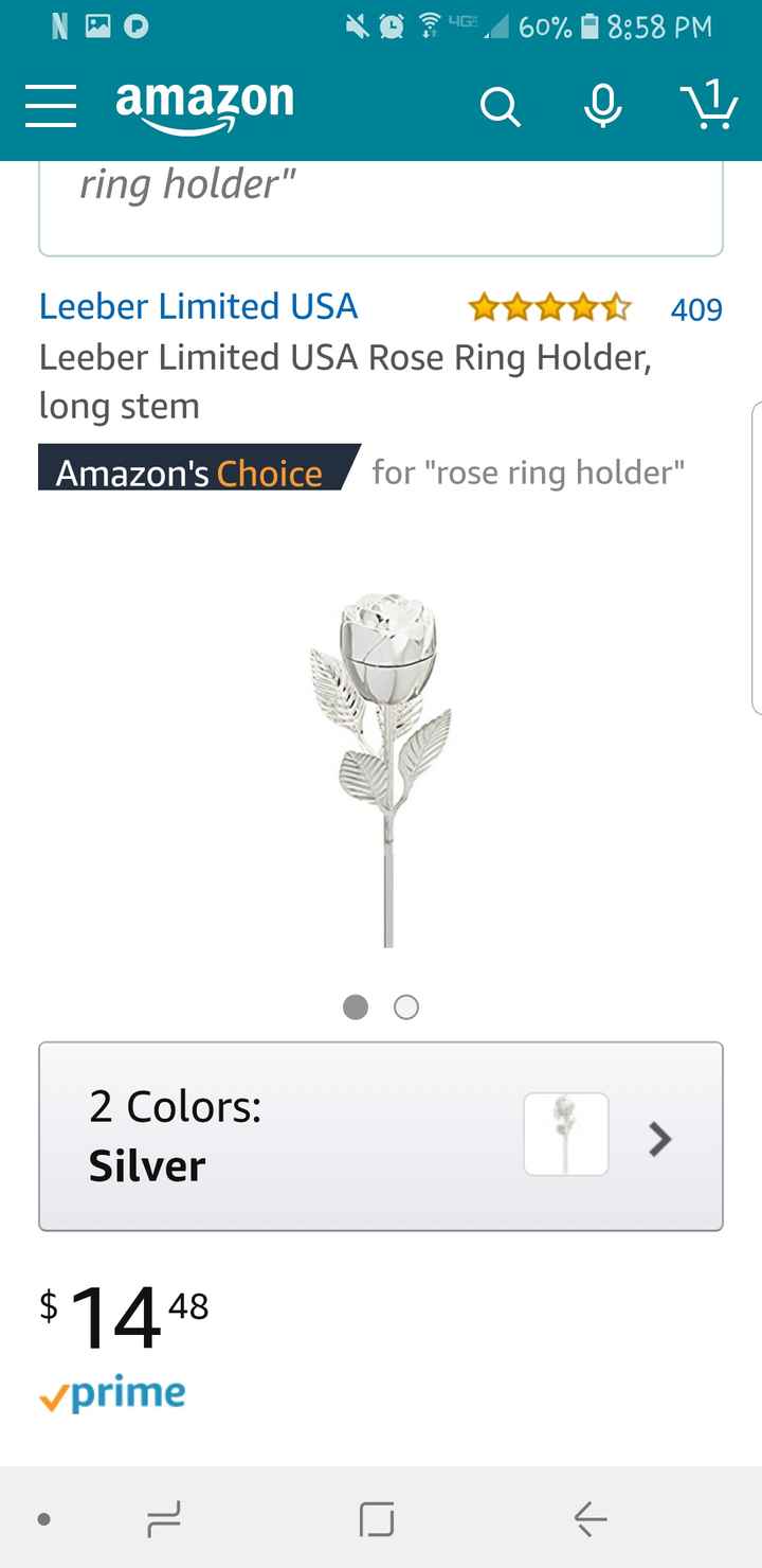 Anyone have creative ring bearer ideas? - 1