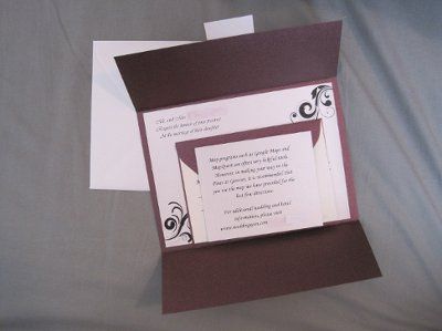 pics of my DIY invites!