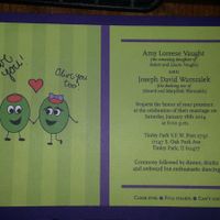 Can I see your WEDDING INVITES