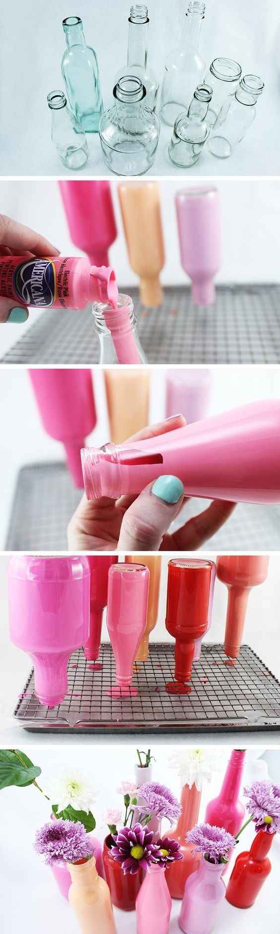 Painting glass vases... Help!