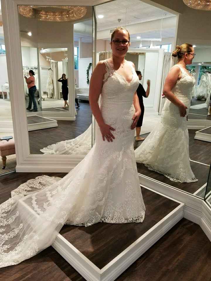 Maybe, yes to the dress