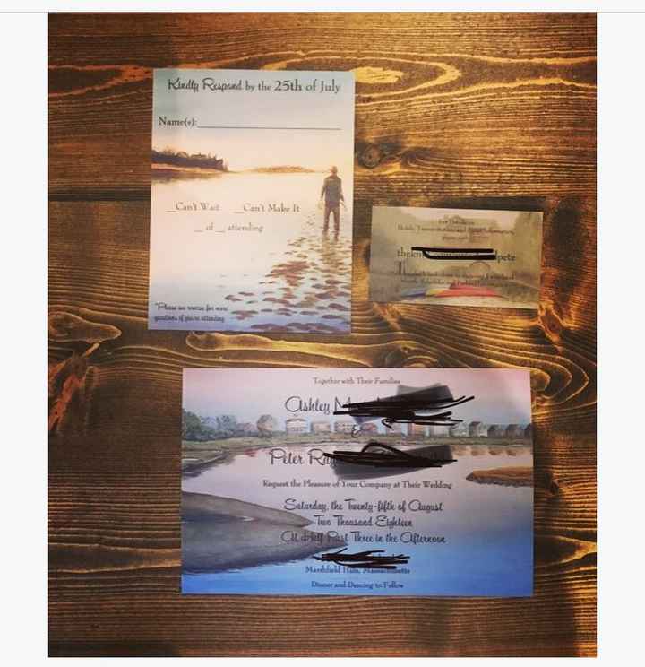 Let's see your invitations!  Any special details? - 1