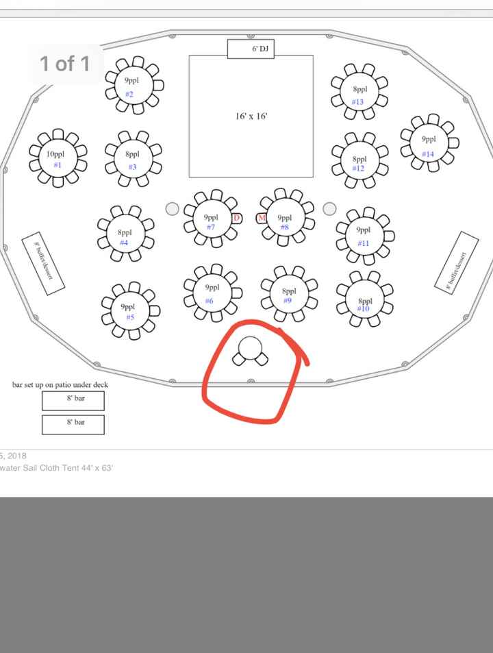 2 dining areas- Where B&g sit?? - 1