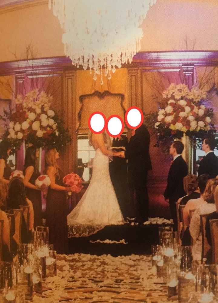 I need your inspiration and pics for ceremony background please!!
